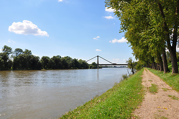 Image showing Danube near Metten, Bavaria