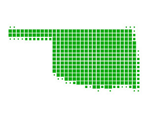 Image showing Map of Oklahoma