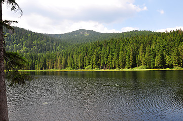 Image showing Lake Arber in Bavaria (Grosser Arbersee)