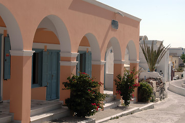 Image showing greek island architecture