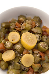 Image showing okra and squash