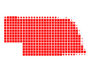 Image showing Map of Nebraska