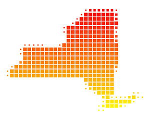 Image showing Map of New York