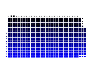 Image showing Map of Kansas