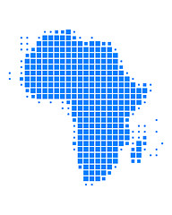 Image showing Map of Africa