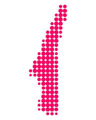 Image showing Map of Lake Starnberg