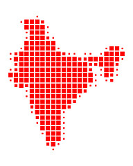 Image showing Map of India