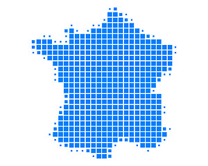 Image showing Map of France