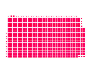 Image showing Map of Kansas