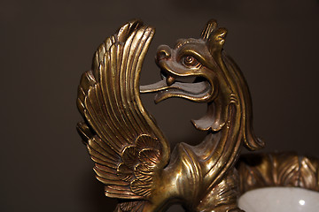 Image showing bronze dragon