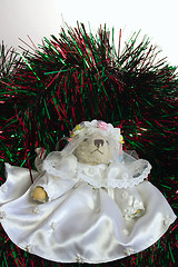 Image showing christmas bride teddy