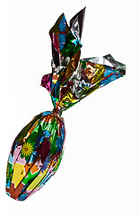 Image showing chocolate egg in foil