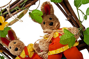 Image showing easter bunnies