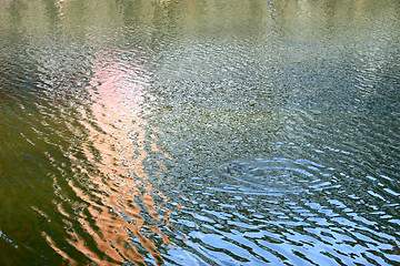 Image showing Waves on the water