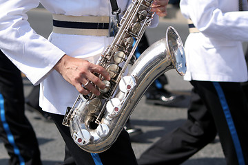 Image showing Sax player