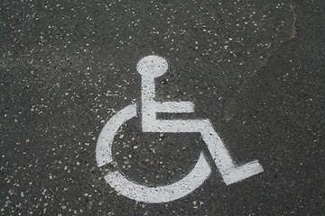 Image showing Parking for handicaped