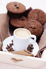 Image showing espresso muffins