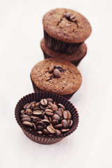 Image showing espresso muffins