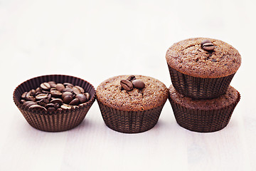 Image showing espresso muffins