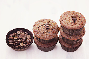 Image showing espresso muffins