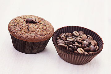 Image showing espresso muffins