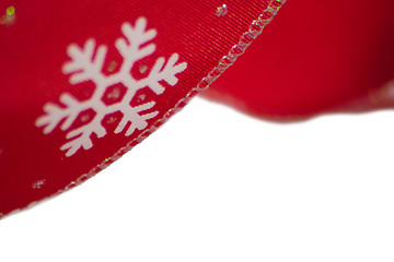 Image showing christmas  ribbon