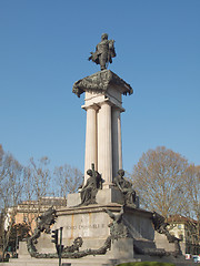Image showing Vittorio Emanuele II statue