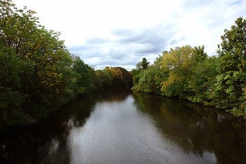 Image showing View of the charles river in watertown massachusetts