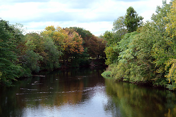 Image showing View of the charles river in watertown massachusetts