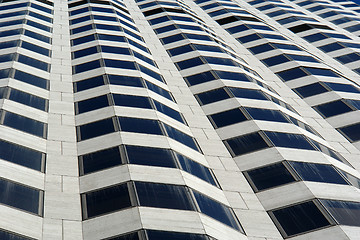 Image showing building abstract looking up