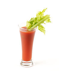 Image showing Tomato juice