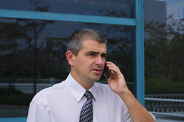 Image showing Business call