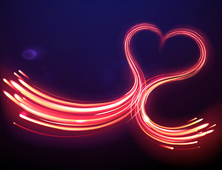 Image showing Magic heart shape