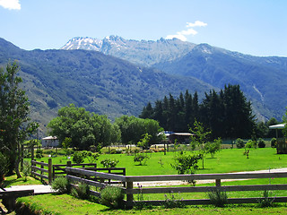 Image showing Countryside Scenery, New Zealand