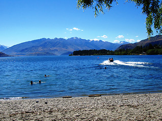 Image showing Lake Wanaka, New Zealand