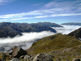 Image showing Above The Clouds, New Zealand
