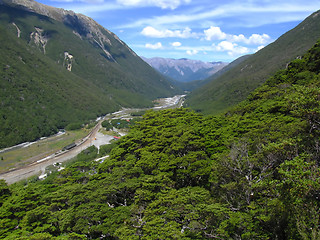 Image showing Arthur's Pass, New Zealand