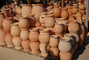 Image showing Terra Cotta Pots