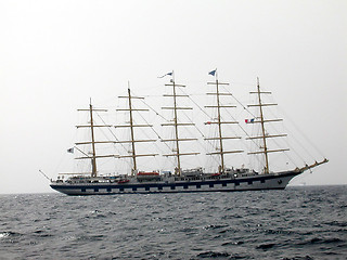 Image showing sailing boat