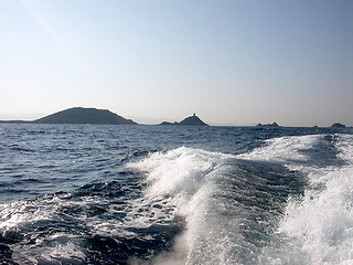 Image showing coast of Corsica