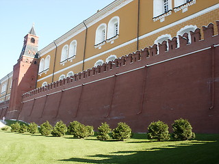 Image showing Kremlin wall