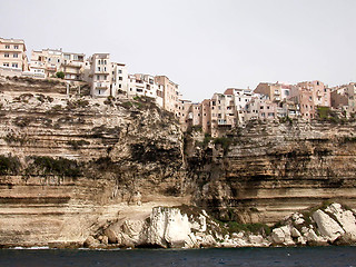 Image showing cliffs of Bonifacio