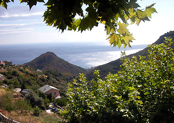 Image showing coast of Corsica