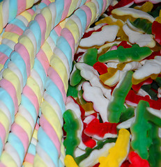 Image showing candies and marshmallows