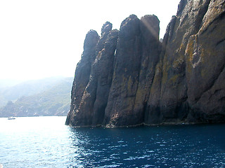 Image showing coast of Corsica