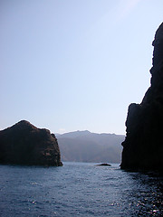 Image showing coast of Corsica