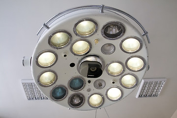 Image showing surgical lamp in operating-room