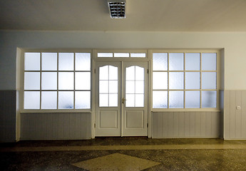 Image showing Empty hospital corridor