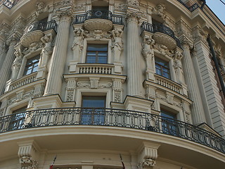 Image showing Balconies