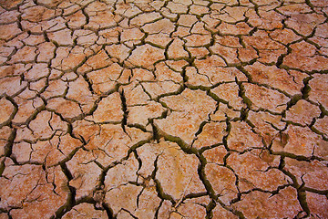 Image showing cracked earth - concept image of global warming